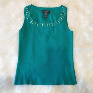 cable and gauge mint green shirt